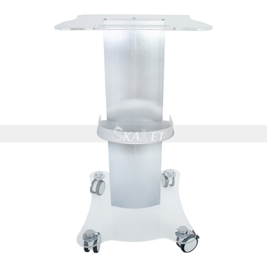 Ad Alte Prestazioni portatile professionale del viso bianco di bellezza in metallo salone di bellezza cosmetologia carrelli di stoccaggio trolley con mag lampada - Product Image 2