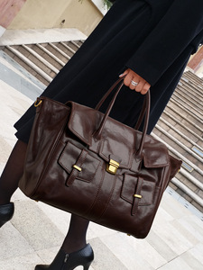 Bolsos cruzados de diseñador de moda, bolsos de hombro de cuero genuino de alta calidad, bolsos de mano casuales para mujer - Product Image 4