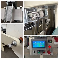 Máquina Automática de Impresión y Plegado de Servilletas Controlada por PLC con Bomba, 200x200mm, Plegado 1/4, 1/6, 1/8, Alta Velocidad para Restaurantes