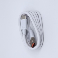 Cable de Carga Rápida de Datos USB de 1M 1.5M 6A, Cable Tipo C de 6A, Cable de Carga Rápida USB-C