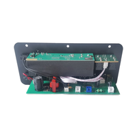 8-18 inç hoparlör D10 oto güç amplifikatörü mikrofon ayarlanabilir yankı üreticisi anma 30W bluetooth araç ses