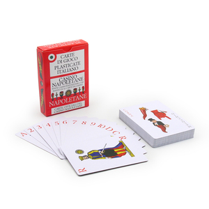 <span class=keywords><strong>Carte</strong></span> <span class=keywords><strong>da</strong></span> Gioco Stile Napoletano 40 Pezzi per <span class=keywords><strong>Giochi</strong></span> <span class=keywords><strong>di</strong></span> <span class=keywords><strong>Carte</strong></span> Italiani Scopa <span class=keywords><strong>Briscola</strong></span> Tressette Rivestimento Liscio Confezione Convenienza - Product Image 2