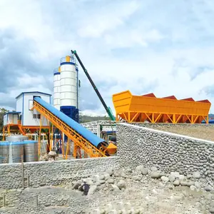 Fully Automatic Capacity Hzs120m3/H Complete Ready Mix Concrete Batching Mixing Plant Systemconcrete Batching And Mixing Plant