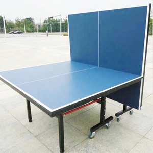 Equipo de Entrenamiento de Tenis de <span class=keywords><strong>Mesa</strong></span> Estándar Más Vendido, Mesas de <span class=keywords><strong>Ping</strong></span> <span class=keywords><strong>Pong</strong></span> Plegables y Móviles con Ruedas, Disponibles en 15 mm, 18 mm y 25 mm, OEM - Product Image 6