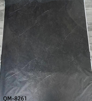 Panneau mural SPC classique haute brillance, imperméable, facile à installer, sans formaldéhyde, flexible, résistant au feu, pour l'intérieur