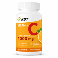 Comprimés de Vitamine C Liposomale à Croquer de Haute Qualité pour Éclaircir la Peau, 1000mg, Vente en Gros