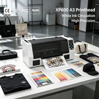 Impresora DTF KECAI en Oferta, Tamaño A3, Cabezal XP600, Circulación de Tinta Blanca, 1 Año de Garantía, para Impresión de Camisetas