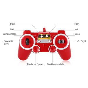 Camión de <span class=keywords><strong>Bomberos</strong></span> RC Double E E517-003 con Escalera Aérea, Escala 1/20, con Efectos de Sonido y Luz, Juguete de <span class=keywords><strong>Control</strong></span> Remoto para Niños - Product Image 6