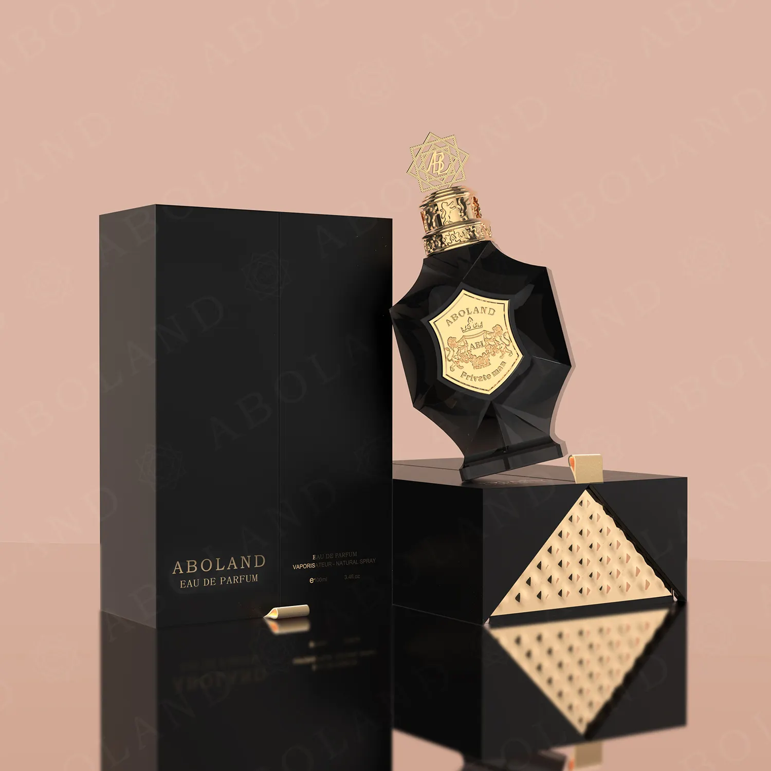 OEM Luxury Customize Perfume Paper Material Box Design Logo 100ML Perfume Bottle with box