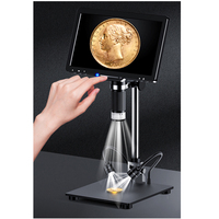 24mp Full Hd 1080p New Hd 10 Inch Digital Microscope,1000 Times Electron Microscope,Mobile Phone Repair Microscope