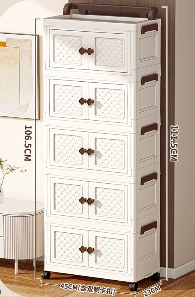 45cm transparent blanc gris