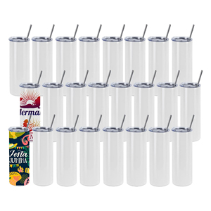 Metal 20oz Tumbler Stainless Steel Sublimation Blanks <b>Printer</b> Straight Sided Mug Wide Mouth Tumbler with Lid <b>Cup</b> - Product Image 1
