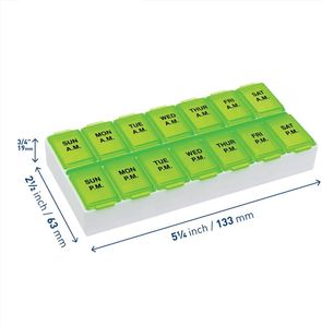 <b>7</b> Days Weekly <b>Tablet</b> Pill Medicine Box Holder Storage Organizer Container Case Pill Box - Product Image 1