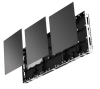 Layar Bebas Perawatan 500*500/500*1000 4*3m Berbagai Bentuk Dapat Disambungkan Bebas Sewa Layar LED Video Wall Indoor untuk Panggung