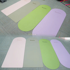Tappetino <span class=keywords><strong>Yoga</strong></span> Premium Antiscivolo Ecologico in PU, Tappetino per Esercizi in Palestra, <span class=keywords><strong>Tappeto</strong></span> per Fitness e Pilates per Allenamento a Casa - Product Image 4