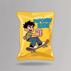 Custom Gravure & Silk Screen Printed Resealable Moisture Proof Special Shaped Ziplock Mylar Bag for Pet Food & <b>Cookie</b> Candy - Product Image 2