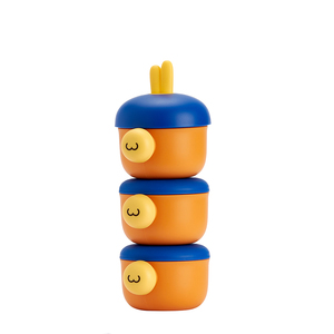 Distributeur de <span class=keywords><strong>lait</strong></span> en poudre pour nourrissons en plastique de qualité alimentaire à 3 couches Boîte de rangement pour collations - Product Image 6