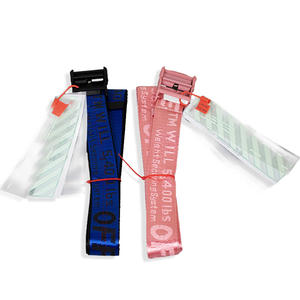 سبيكة إبزيم الهيب هوب حزام ارتداء قبالة حزام أبيض الشارع الصناعي مع شعار الجاكار في كل مكان - Product Image 6