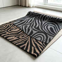 Tissu Chenxin 100% Polyester Anti-boulochage Personnalisé pour Tapisserie, Velours Floqué, Décoration Intérieure, Canapés, Sacs, Literie, Adapté aux Enfants (Garçons et Filles)