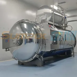 Autoclave industrial esterilizadores de alimentos máquina de retorta lista para comer