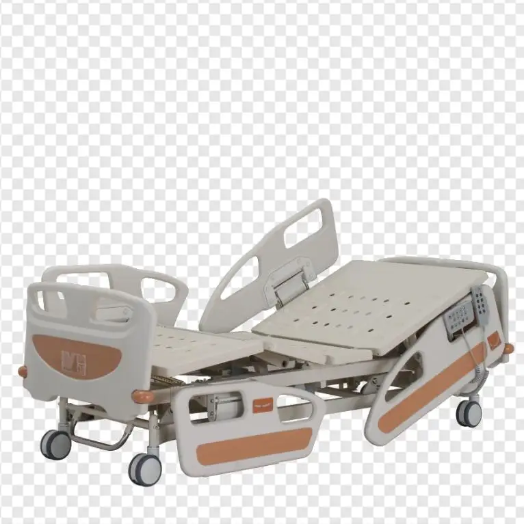 معدات طبية فاخرة من شركة ICU خمس وظائف كهربائية قابلة للتعديل ، مستشفى متعدد الوظائف بالجملة