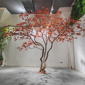 <span class=keywords><strong>Arbre</strong></span> à souhaits de kaki artificiel bon marché intérieur extérieur nouvel an décoration de vitrine paysage faux <span class=keywords><strong>arbre</strong></span> fruitier plante - Product Image 5