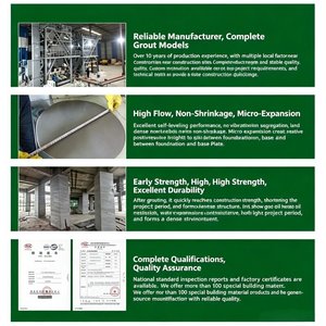 Malta Cementizia <span class=keywords><strong>Autolivellante</strong></span> ad Alta Resistenza Senza Restringimento per l'Installazione di Fondamenta di Strutture in Acciaio - Product Image 6