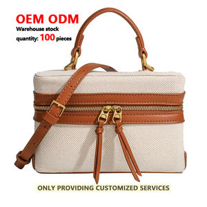 Échantillon <span class=keywords><strong>Gratuit</strong></span>, Logo Personnalisé, Sac Cabas en Cuir PU de Luxe pour Femmes, Grande Capacité, Sac à Bandoulière Réglable - Product Image 1