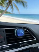 Film parfumé respirant pour voiture, Désodorisant de voiture rechargeable, Clip de parfum rechargeable personnalisé pour grille d'aération de voiture