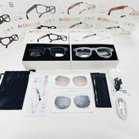 Lunettes Intelligentes Tendance avec Caméra 8MP 1200P Anti-tremblement, Wi-Fi, Étanche IPX-5, Chargement Magnétique, Assistant Vocal ChatGPT et IA Intelligente 2026