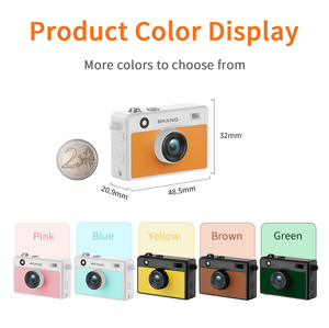 DC35S Mini Kamera <span class=keywords><strong>Video</strong></span> CMOS 5MP 1080P 68 Geniş Açılı IPS LCD MicroSD Depolama Gece Görüşlü Ev Güvenlik Kravat Şeklinde Cep 18g - Product Image 4