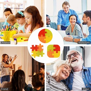 Juguete sensorial para aliviar el estrés, puzle de burbujas con hoyuelos simples, juego de burbujas de Navidad, novedad - Product Image 6