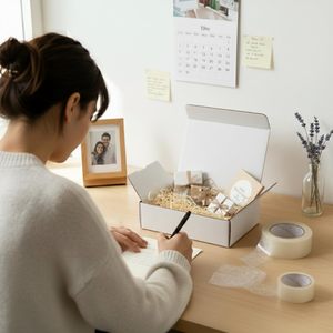Boîtes d'expédition en carton ondulé blanc durable avec couvercles pour entreprises, envois postaux, livraison, emballage cadeau, stockage - Product Image 5