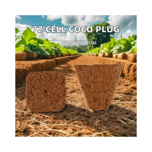 Mejores esponjas de inicio de turba de coco para cultivo, clonación de suelo para invernaderos, hidroponía y macetas de interior, 72 unidades en bolsa - Product Image 1