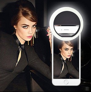 Mini lumière circulaire rechargeable à trois modes d'éclairage <span class=keywords><strong>pour</strong></span> téléphone/téléphone portable Android, ordinateur portable, photographie, caméra vidéo, maquillage <span class=keywords><strong>pour</strong></span> filles - Product Image 3