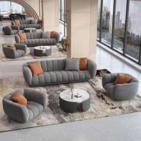Canapé pour hall d'hôtel, club VIP et zone de réception, mobilier de bureau de vente, mobilier de négociation, chaises d'attente élégantes