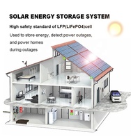 Kit Générateur Solaire Silencieux 5kW 10kW Prix Usine avec Batterie LiFePO4 51.2V et Onduleur Hybride pour Système Solaire Villa et Ferme