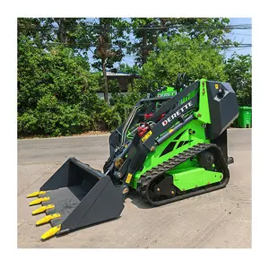 Factory-Direct Skid Steer Supplier Remote Control Mini Skid Steer Loader With Narrow Tracks Imported Engine