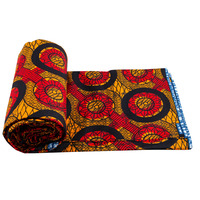 African National Batik Drucks toff doppelseitiger geometrischer Druck Batik African National Kleidungs stoff