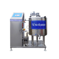 Pasteurisateur automatique de 100 litres, petite usine de traitement du lait, mini-machine de pasteurisation de jus de fruits