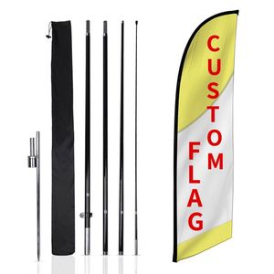 Custom Digital Printed Flying Feather Pennant <b>Banners</b> for Outdoor & Agriculture Use Beach Flags - Product Image 5