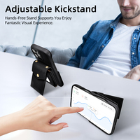 Étui de protection multifonctionnel en cuir artificiel pour téléphone portable Apple iPhone 17 Pro Max pour femme – Nouvelle collection