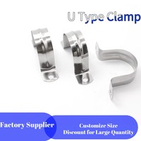 Acier inoxydable u en forme de collier de type