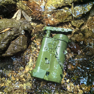 Grand filtre à <span class=keywords><strong>eau</strong></span> extérieur Portable 700 mL/Min pour la randonnée survie sauvetage Force terrestre vessie d'hydratation - Product Image 1