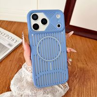 Coque de téléphone magnétique antichoc en TPU et PC souple pour iPhone 16 17 18 Pro Max – Vente en gros