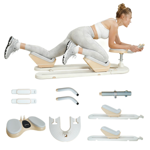 Appareil Abdos Abdominal Pliable – Machine De Musculation Avec Batterie Incluse, Charge Max 136 Kg