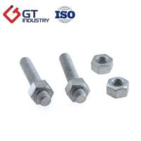 Grade 10.9 Carbon Steel HDG Full Thread Stud M8-M36 DIN975 DIN976 for Construction Industrial Stud Bolt