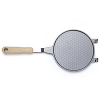 Ménage Egg Roll Friture Doux Tube Croustillant Cuisson Pan Poêle Non-bâton Gaufre Plaque