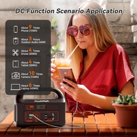 Flashfish batterie solaire groupe électrogène fournit 150W rechargeable portable station pour l'extérieur de la maison