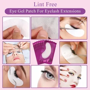 แผ่นแปะใต้ตาแบบใช้แล้วทิ้งสำหรับต่อขนตา อุปกรณ์ต่อขนตา - Product Image 4